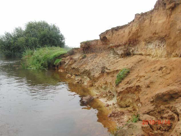 Ontwikkeling van rivierbiotopen Voor de natuurontwikkeling in het water heeft het doorgraven al direct geleid tot de sterke erosie van