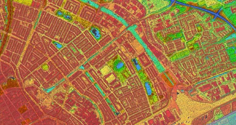 Bron: http://fleximap.gronigen.nl/gnmaps/monumenten/. Op de Actuele Hoogtekaart van Nederland (AHN) wordt duidelijk dat het plangebied in bebouwd gebied ligt in het centrum van de stad Gronigen.