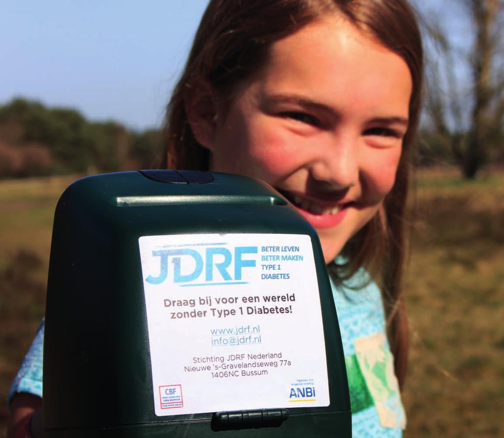 JDRF Nederland Visie Een wereld zonder Type 1 Diabetes.