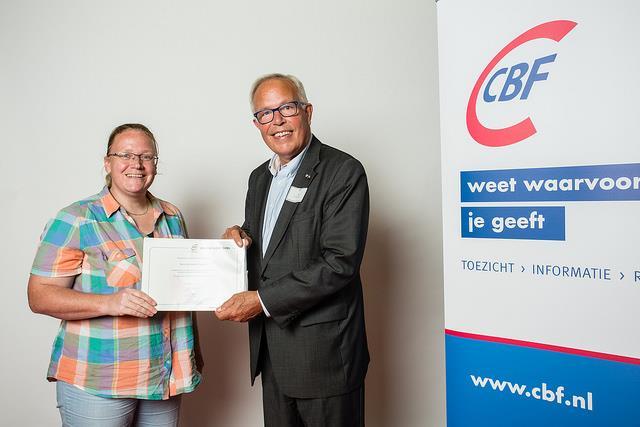 2.3 CBF Erkenning Op 28 Mei jongstleden is de Stichting Smarter Hospital door het Centraal Bureau Fondsverwerving (CBF) erkend.