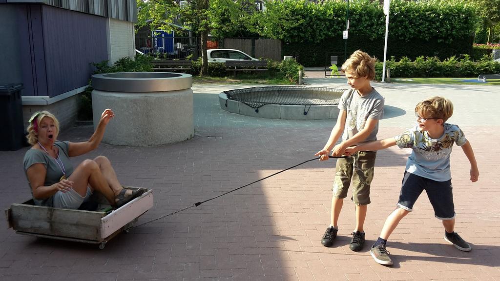 Samen met de kinderen heb ik overlegd wat zij die ochtend graag zouden willen doen.