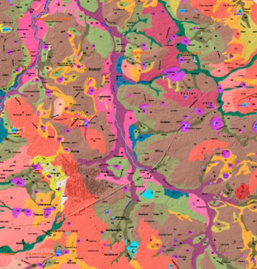 BIS Nederland: wat hebben we gedaan (3) Landschappelijke bodemkaart Landschappelijke bodemkaarten geven informatie over zowel