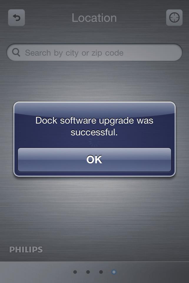 Met de DockStudio-app kunt u van muziek genieten, 2 Volg de instructies op het scherm om de update te voltooien.