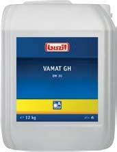 KEUKEN Vloeibare glas- en vaatwasmachinereiniger, alkalisch ph 14 Vloeibare vaatwasmachinereiniger, hoogalkalisch ph 14 Vamat GF DW 25 Vamat GH DW 30 Voor de levensmiddelensector bijv.