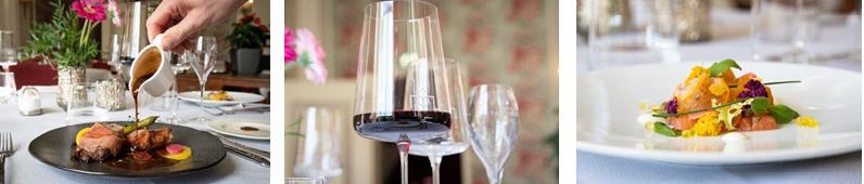 Bijpassende wijnarrangementen Bij lekker eten hoort voor velen een goed glas wijn. Soms valt het niet mee om de juiste wijn te kiezen en bovendien past bij elk gerecht weer andere wijn.