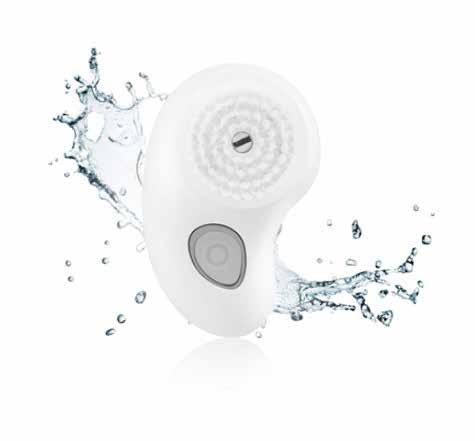 CLEANSING BRUSH WATERPROOF alle huidtypen De Extenso Cleansing Brush is een innovatieve waterproof gelaatsreiniger die uw dagelijkse gezichtsverzorging een nieuwe dimensie geeft.