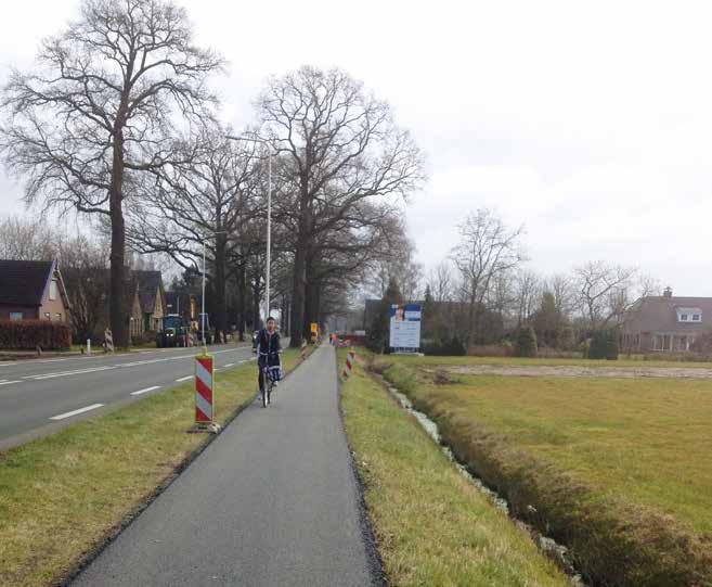 route is gefietst en beoordeeld op de kenmerken voor een snelfietsroute: directheid, comfort, verkeersveiligheid, samenhang en aantrekkelijkheid.