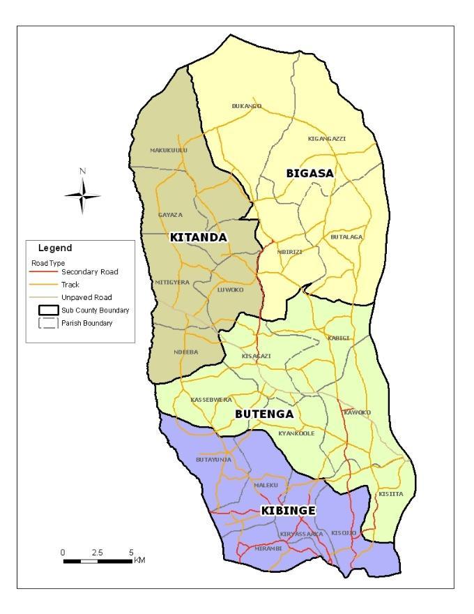 De subcounty is volledig gericht op de agrarische sector, ongeveer 90% van de bevolking is hierin werkzaam met duizenden kleine familie boerenbedrijfjes voor koffie, bananen en levensonderhoud.