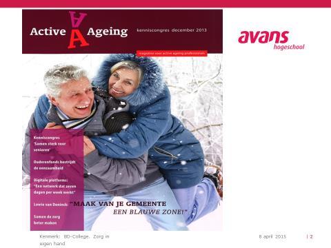 Lectoraat Active Ageing 1.