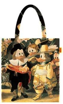 Donald Duck Kunstcollectie de producten Canvas tas 9,95 420*380*40 mm https://www.donaldduck.