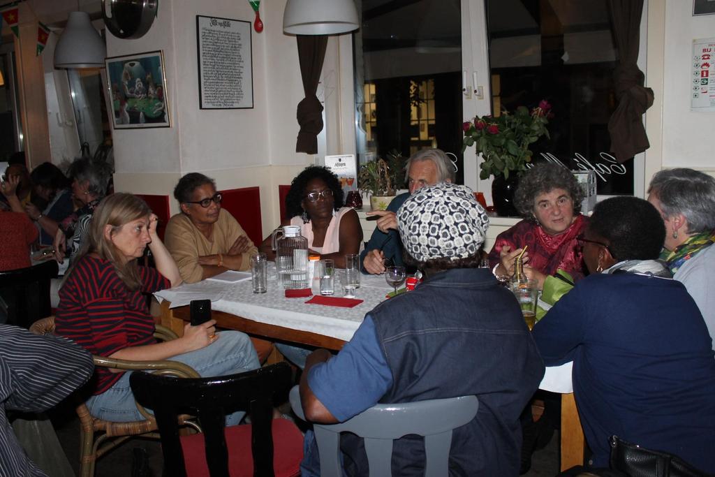 Dialoog in Café Mansro