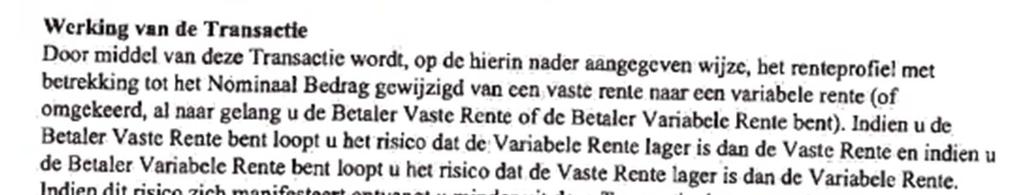 [Consument] heeft de brief voor akkoord ondertekend op 29 oktober 2007 en aan de Bank geretourneerd.