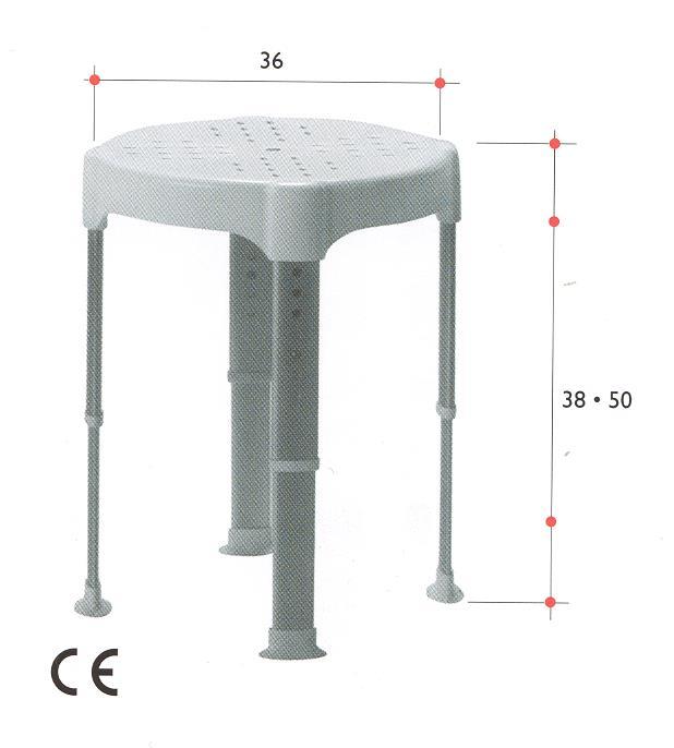 Technische gegevens: Breedte: 40 cm Diepte: 4 cm Hoogte: 22 cm Gewicht: PR300 PR300S 2,1 kg Profilo rugsteun Profilo rugsteun, zacht materiaal Set armsteunen geschikt voor plaatsing bij de