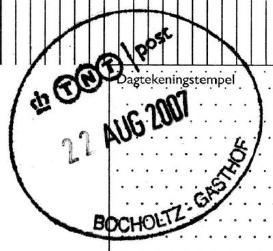 Postkantoor (adres in 2016: Uw Eigen Drogist Tossings) BOCHOLTZ