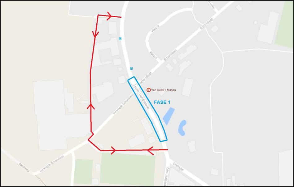 Heraanleg Schanslaan De gemeente Borsbeek houdt je op de hoogte In juni staat er heel wat op de planning.