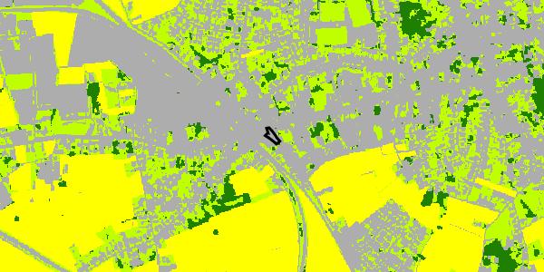 70-74 db >= 75 db Groenkaart Vlaanderen - kaart 2012 Informatief: