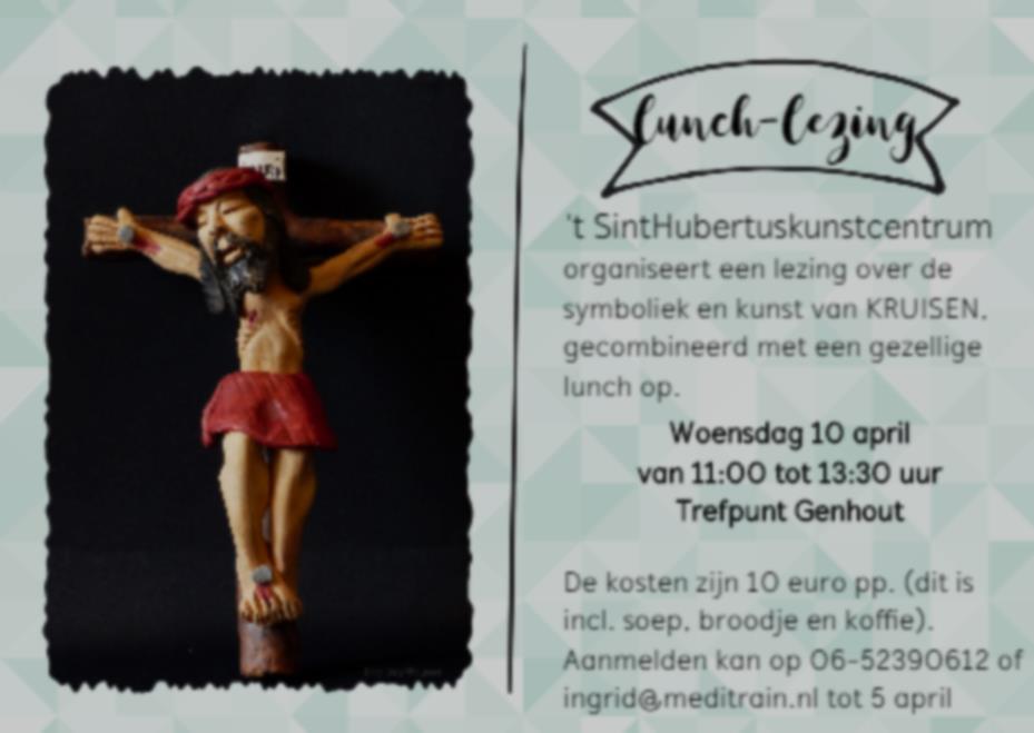 CONCERT EN KUNST IN DE HUBERTUSKERK Zondag 7 april om half 3 organiseert het Sint Hubertus Kunstcentrum de 7e editie van Concert en Kunst in de Hubertuskerk in.