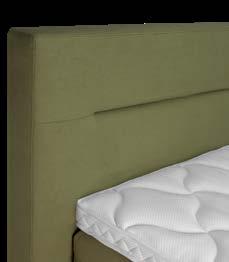De comfortabele matrassen hebben een kern van thermisch geharde pocketveren, die afzonderlijk van elkaar kunnen bewegen.