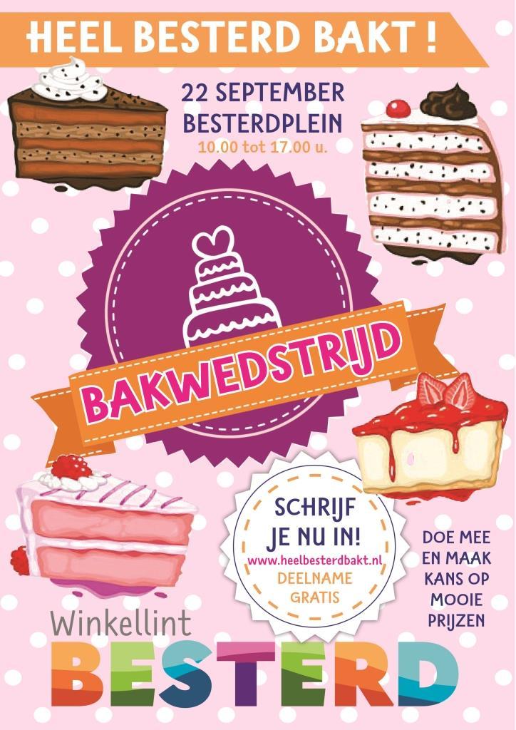 Deelnemerslijst en 1) Hoda Ouwerkerk met Oranje Bloessem en rozemarijn Polentacake 2) Manouk Occhipinti met Tilburgse