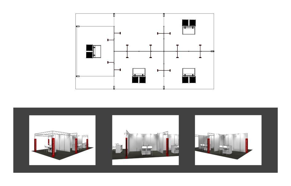 IMPRESSIE STANDAARDSTANDBOUW MAIN INDUSTRY STANDINRICHTING Wenst u extra standinrichtingsmaterialen om uw stand in te richten? Onderstaand een aantal suggesties.