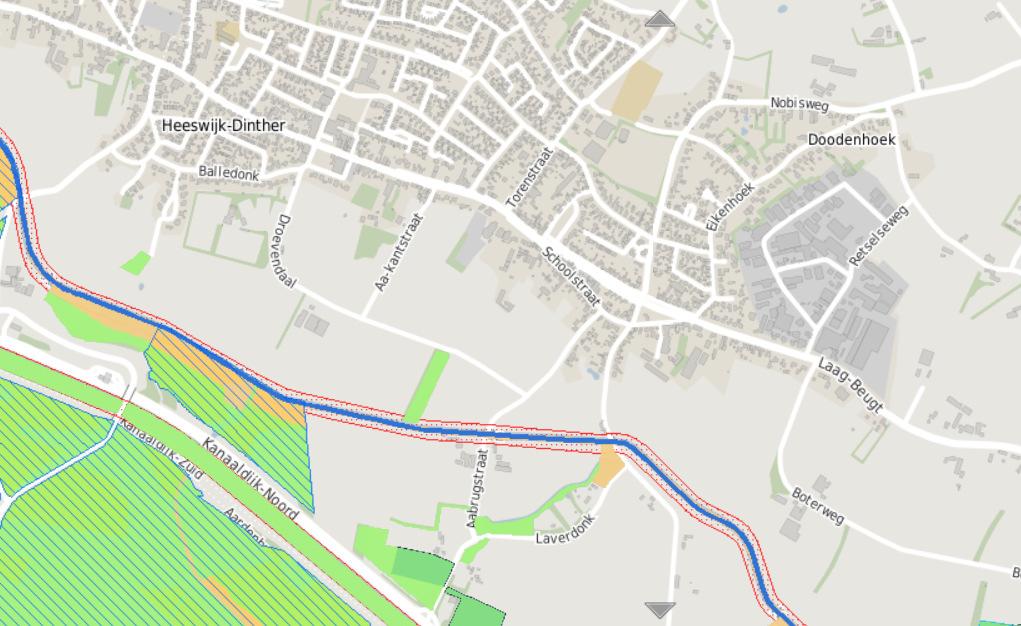 onderzoekslocatie Figuur 1: Natuurbeheerplan provincie Noord-Brabant 4 DOELSTELLING VAN HET ONDERZOEK Het onderzoek heeft tot doel vast te stellen of op de onderzoekslocatie soorten aanwezig zijn die