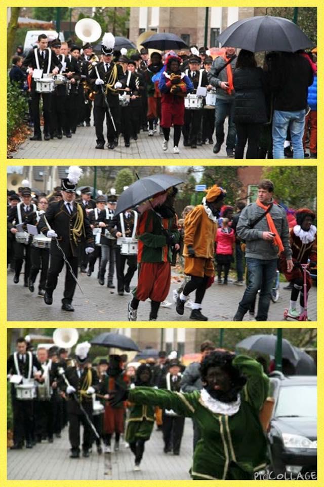Een natte Sinterklaasoptocht Op zondag 15 november was harmonie Sint Servaes present om de Goedheiligman weer te begeleiden op zijn intocht in Heeswijk-Dinther.
