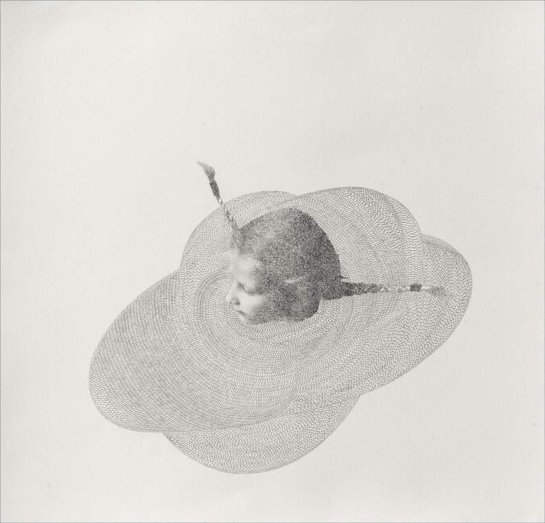 Armida Gandini - Ruff - Graphite and