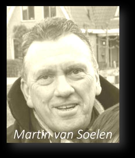 Overlijden Martin van Soelen Donderdag 22 mei 2014 bereikte mij het droevige bericht van Martin s overlijden op 55 jarige leeftijd. Toen ik 25 jaar geleden lid werd van vogelvereniging E.C.K.E.V.