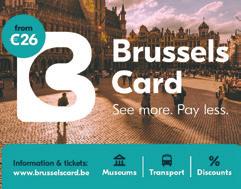 10 5 korting op Brussels Card aan de gele balie in Muntpunt 15
