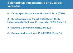 nieuwe gemeentedecreet doet vragen rijzen rond het beheer van sportcentra