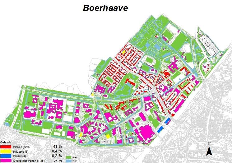 Ligging De ligt in het noordwesten van de stad en wordt begrensd door de spoorlijn Leiden- Haarlem en Amsterdam, de Plesmanlaan, de A44, Wassenaarseweg, de Nachtegaalstraat, Warmonderweg en de