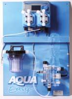 Aqua Easy Pro ph- vrijchloor regeling (tevens WHVBZ/Vlarem) De Aqua Easy Pro regeling is een professionele automatisering voor toepassing in zowel privé- als openbare zwembaden.