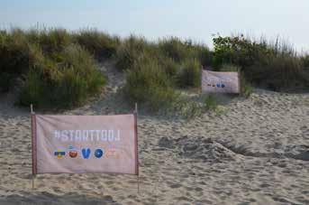 Dit bedrukte strandscherm biedt u een originele manier om uw merk dichter bij uw