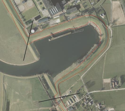 Inpassing en maatwerk Op de kop van de insteekhaven bevindt zich het gemaal Harculo welke een belangrijke functie heeft voor het handhaven van het binnendijkse waterpeil.