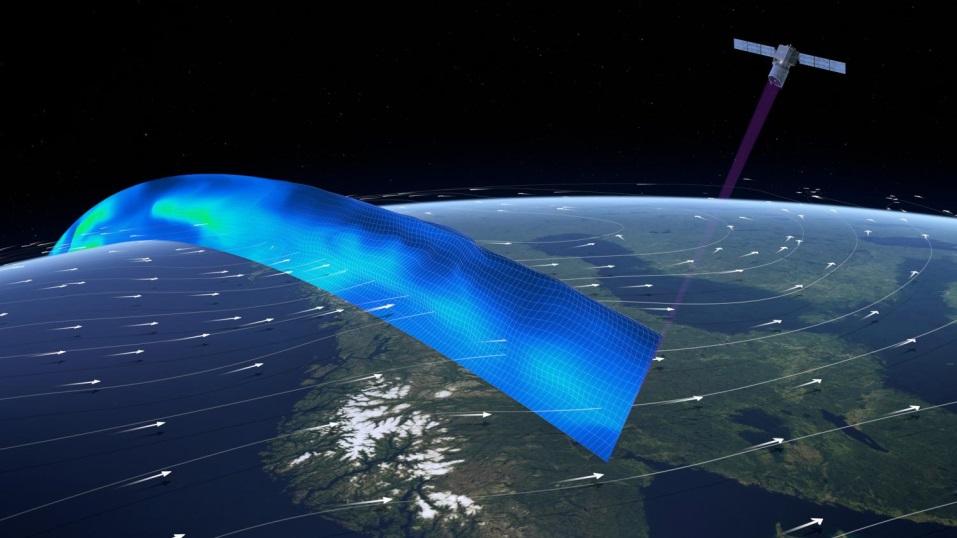 Lancering windsatelliet Aeolus Op 22 augustus is satelliet Aeolus succesvol gelanceerd. Deze satelliet brengt de opbouw van de wind op verschillende hoogten in kaart.