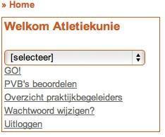 Inloggen Je kunt inloggen door onderstaande stappen te volgen. Ga naar de website van afdeling Opleidingen, www.atletiekunie.