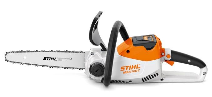 STIHL kettingsnelspanner Om de ketting eenvoudig te vervangen en op te spannen. STILLE werking Gehoorbescherming is overbodig.