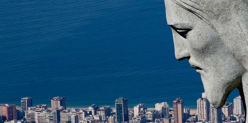 Dag 3: 5 december 2019 RIO DE JANEIRO Na het ontbijt vertrekken we om de Christo Rendentor te bezoeken, onlangs verkozen als één van de zeven nieuwe wereldwonderen.
