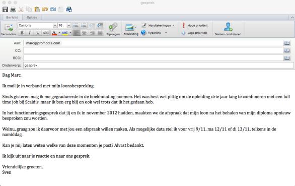 teveel e-mails taalfouten (Herlees je e-mail!