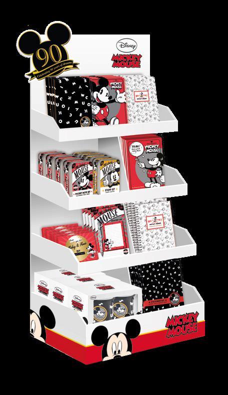 DISPLAYS VERSCHIJNT EIND AUGUSTUS 2018 Display Mickey Mouse-stationery Small