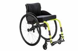 vastframe rolstoel die vouwt