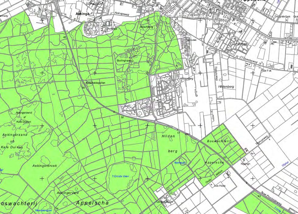 Omdat het plangebied in de directe nabijheid van Natura 2000-gebied Wijnjeterperschar is gelegen en van dit gebied een puntje doorsnijdt en omdat het plangebied van de N381 door het Drents-Friese