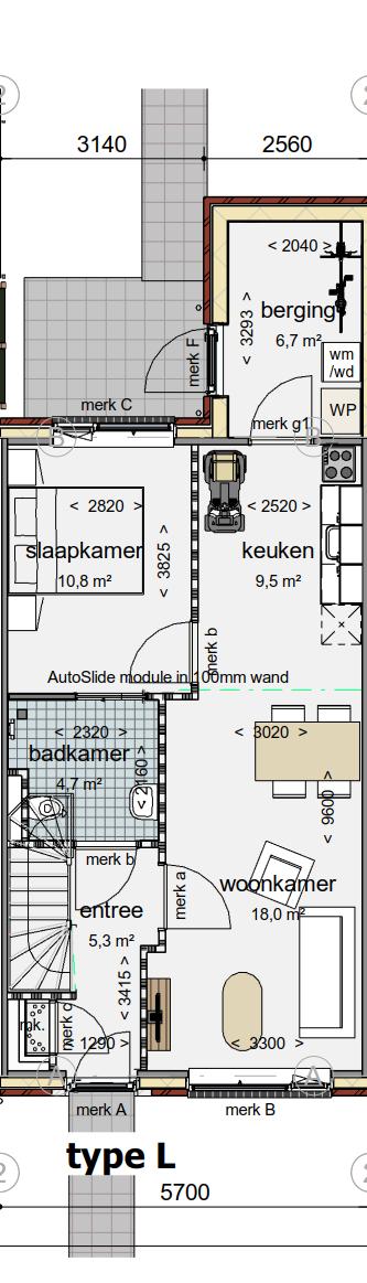 3. Plattegronden, indeling en