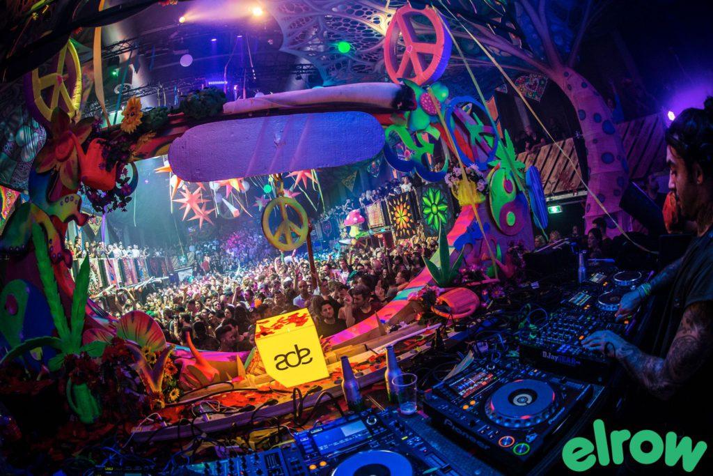 Elrow zal met ADE 2018 terugkeren in Amsterdam. Zaterdag 20 oktober verwelkomt de Kromhouthal elrow Chinese Rowyear b het Amsterdam Dance Event 2018.