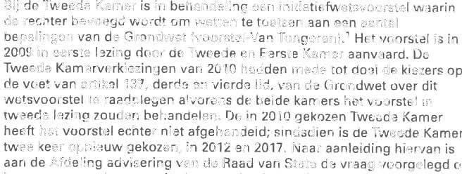 11 VOORLICHTING VAN DE AFDELING ADVISERING VAN DE RAAD VAN STATE Aan de Voorzitter van de Tweede Kamer der Staten-Generaal Den Haag, 29 September 2017 Bij brief van 4 juli 2017 heeft de Voorzitter