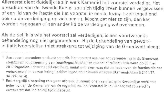 d. Voorkomen vertraging De Afdeling ziet verschillende mogelijkheden die de Kamer ter beschikking staan om vertraging te voorkomen. i.