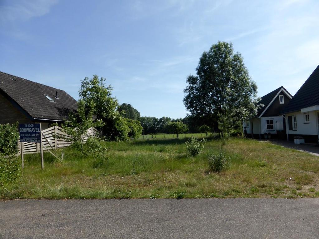 Bennekom Veendersteeg 1 BOUWKAVEL gelegen in het