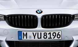 BMW M Performance achterspoiler, mat zwart. Aflakbaar. Voor de BMW 4 Serie Coupé. Niet in combinatie met BMW M Performance frontsplitter, carbon.