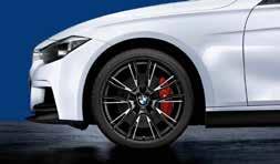 Voor uitvoeringen met M Aerodynamicapakket (SA715) of M Sportpakket (SA337). BMW M Performance folie voor dorpels.