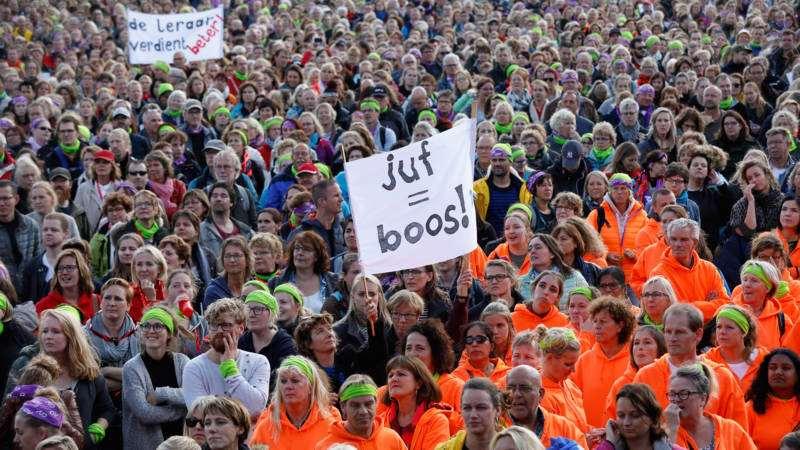 WIJ GAAN STAKEN OP15 MAART Op